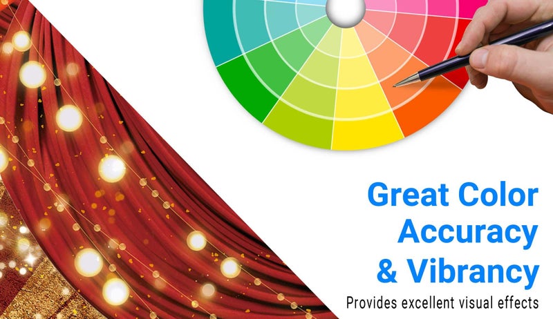 Funnytree 7x5ft Golden Glitter Red Curtain Halloween Photography Backdrop Circus Carnival Sparkle Stripes Background Baby Shower Birthday Party Portrait Cake Table Decor Banner Photo Booth Props - Image 4